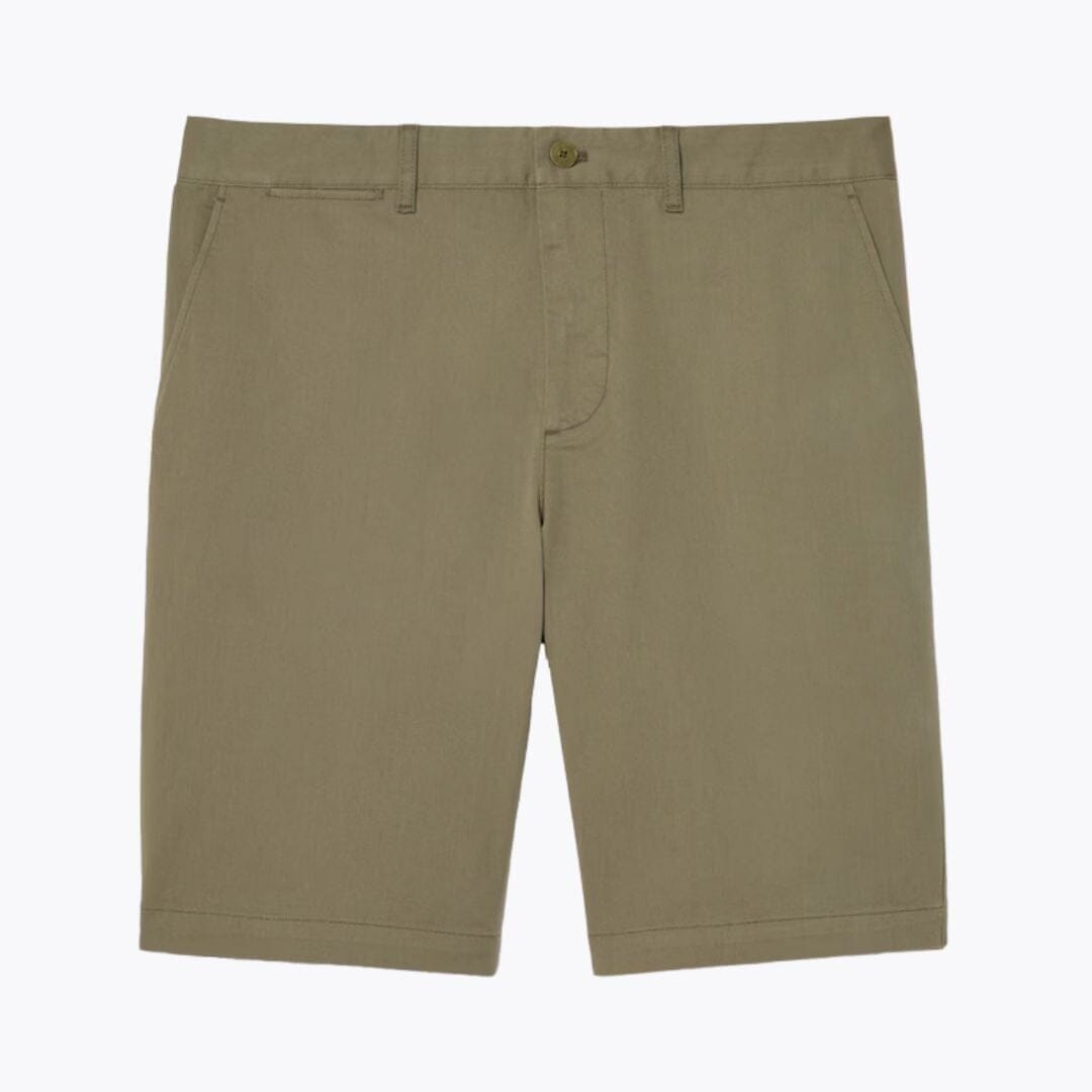 Lacoste Men's Chino Shorts Slim Fit Stretch Cotton