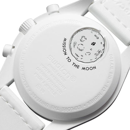 Omega X Swatch Speedmaster Moonswatch "Mission to the Moonphase – Full Moon" Chronograph