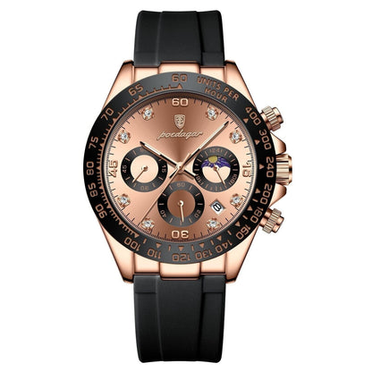 Poedagar Chronograph With Date Display
