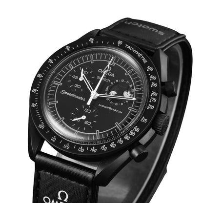 Omega X Swatch Speedmaster Moonswatch "Mission to the New Moonphase" Chronograph