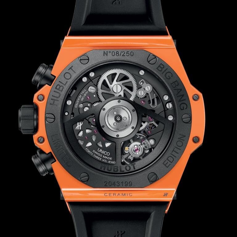 Hublot Big Bang Unico Orange Ceramic 42mm Men's Watch