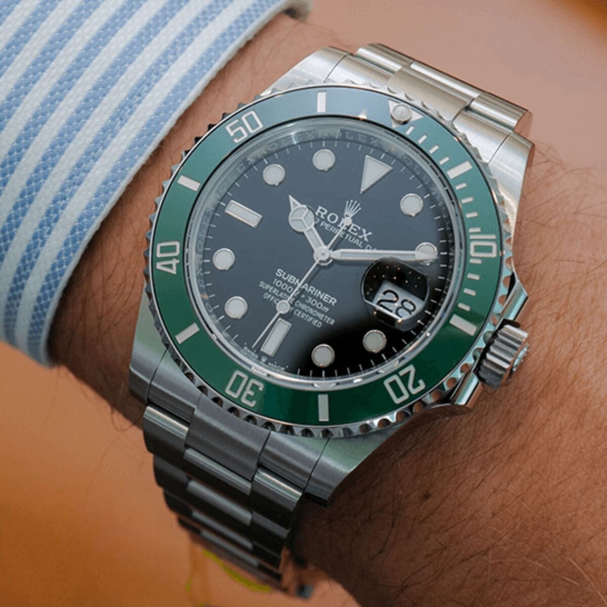 Rolex Submariner 126610LV "Kermit" Men's Watch