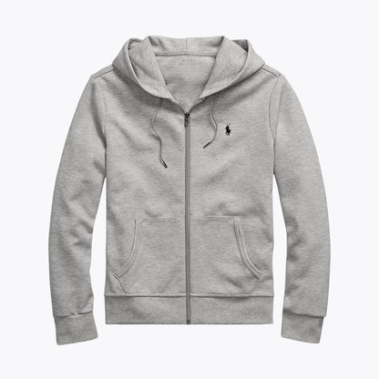 Ralph Lauren Double-Knit Full-Zip Hoodie