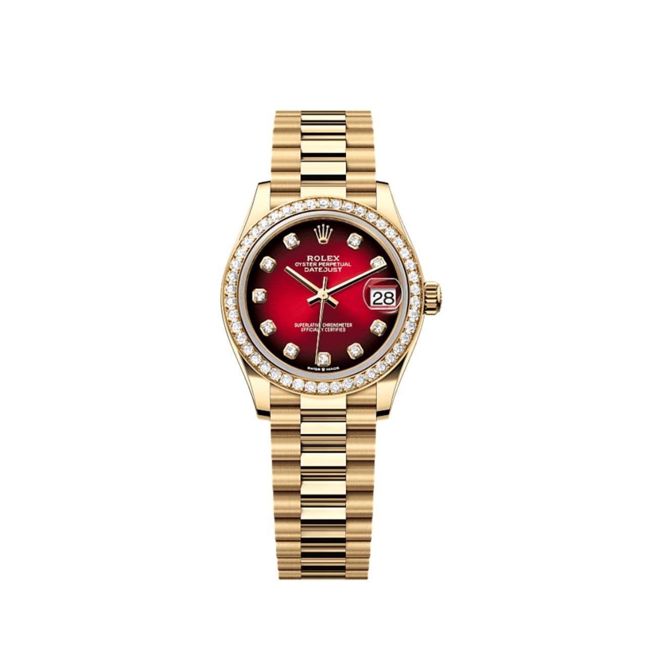 Rolex Datejust 31mm Diamond Bezel Dial 278288RBR