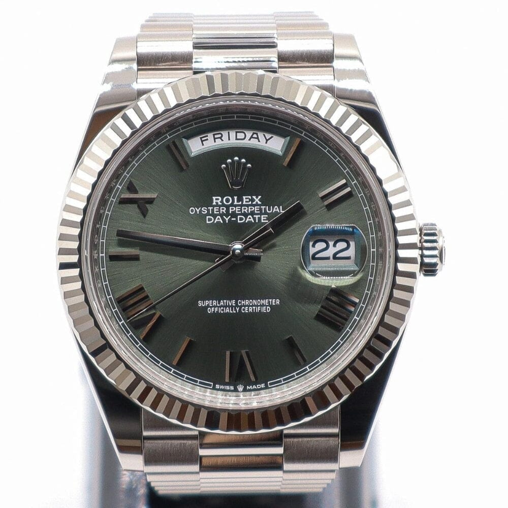Rolex Day-Date 228239-0033 "Green Dial"