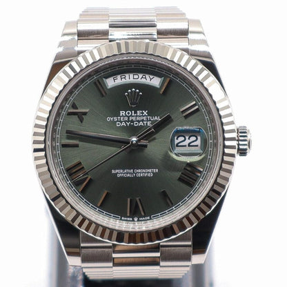 Rolex Day-Date 228239-0033 "Green Dial"