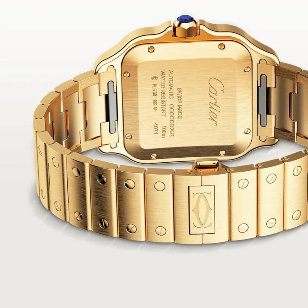 Cartier Santos Gold Men's Watch