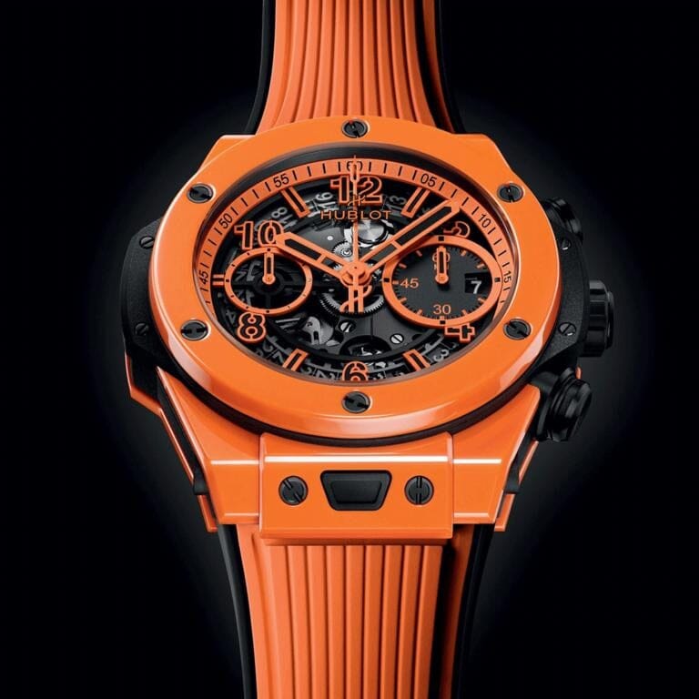 Hublot Big Bang Unico Orange Ceramic 42mm Men's Watch