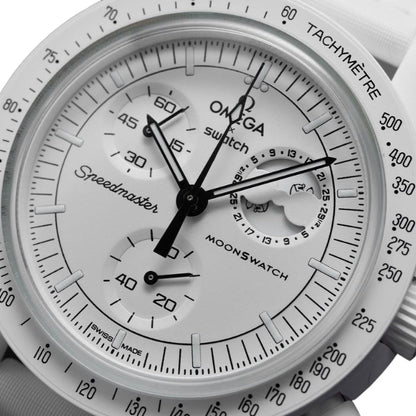 Omega X Swatch Speedmaster Moonswatch "Mission to the Moonphase – Full Moon" Chronograph