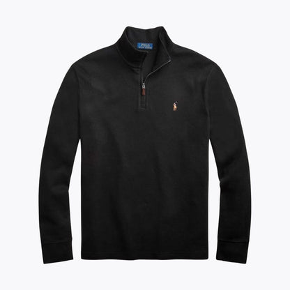 Ralph Lauren Estate-Rib Quarter-Zip Pullover
