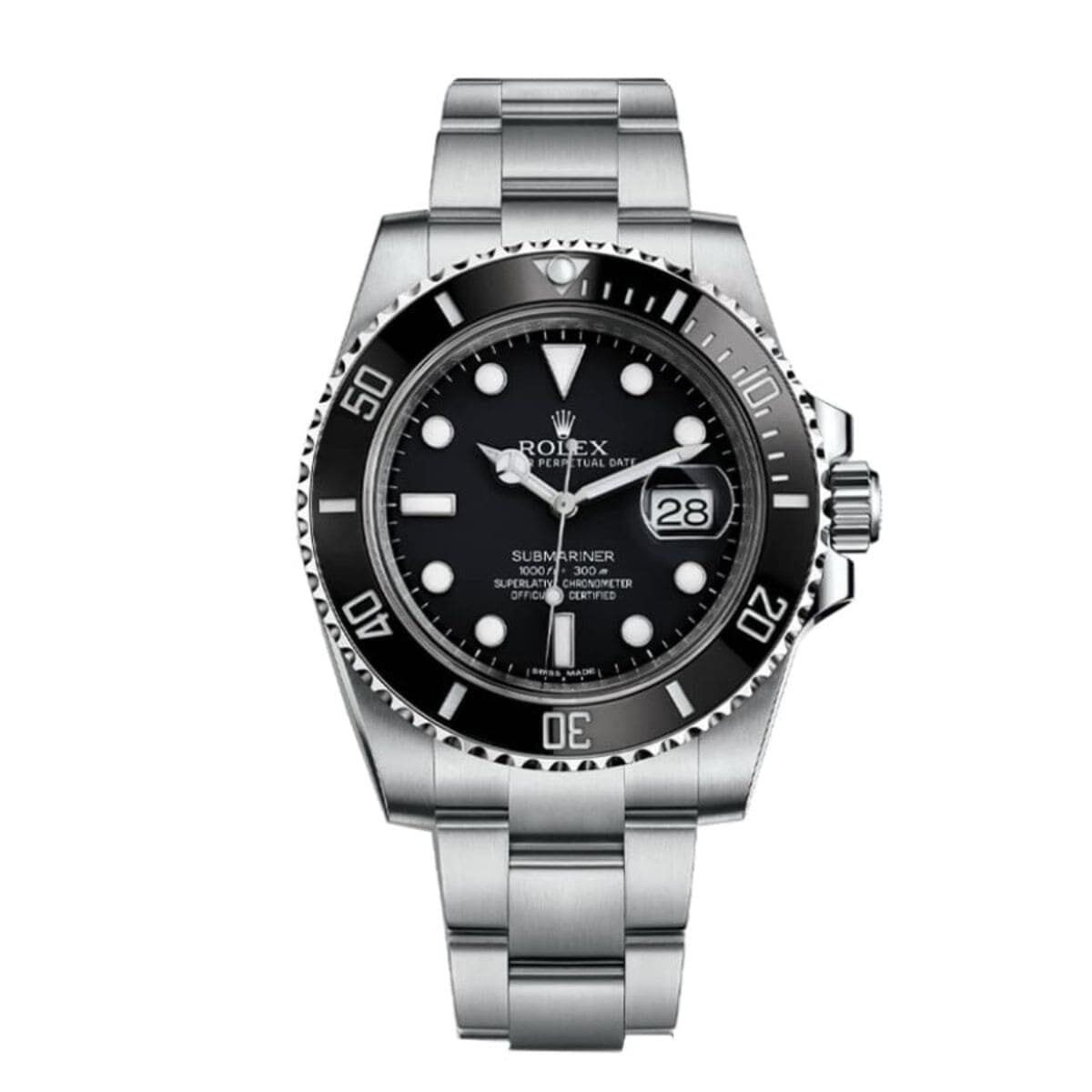 Rolex Submariner Date 116610LN "Black Ceramic" Men's Watch