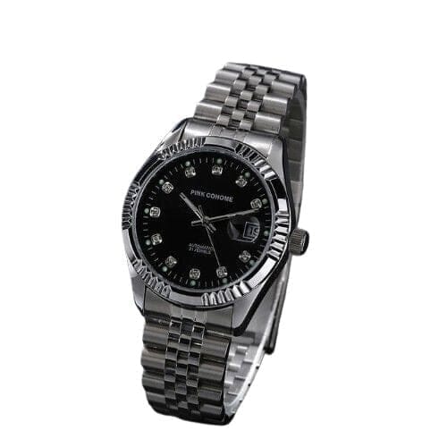 Poedagar Pink Cohome Automatic Watch