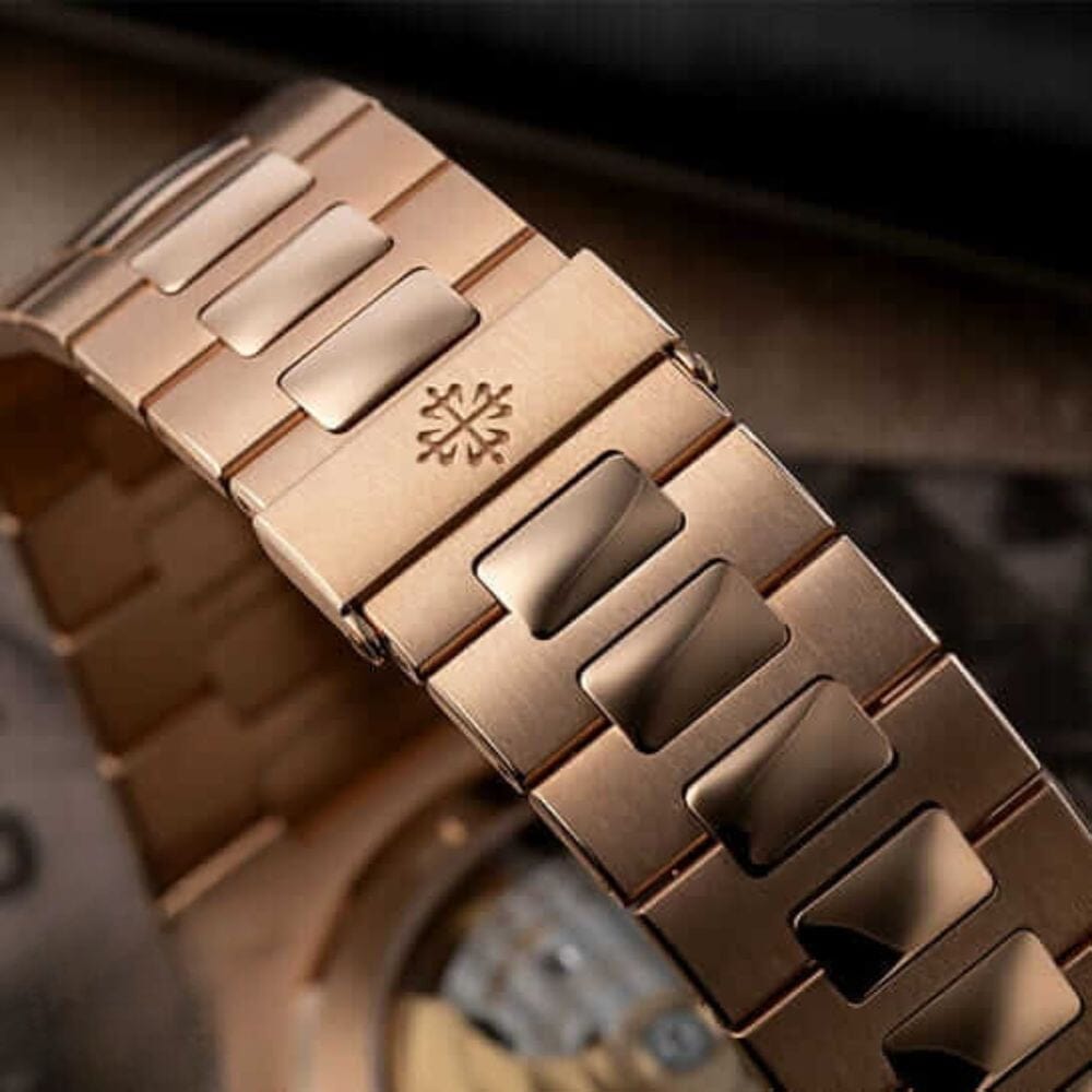 Patek Philippe Nautilus Chronograph 5980/1R-001 Rose Gold Black Dial