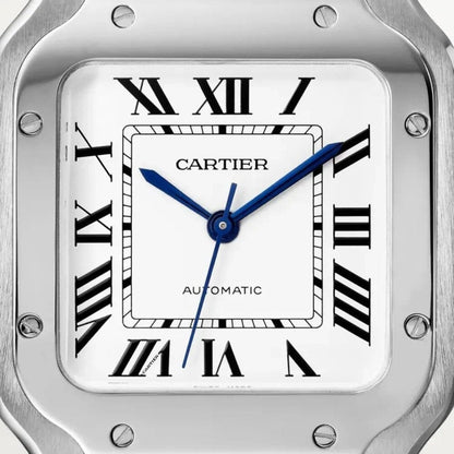 Cartier Santos Classic Silver Men's Watch