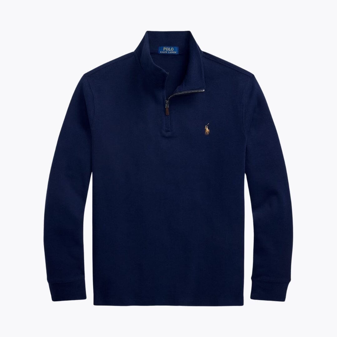 Ralph Lauren Estate-Rib Quarter-Zip Pullover