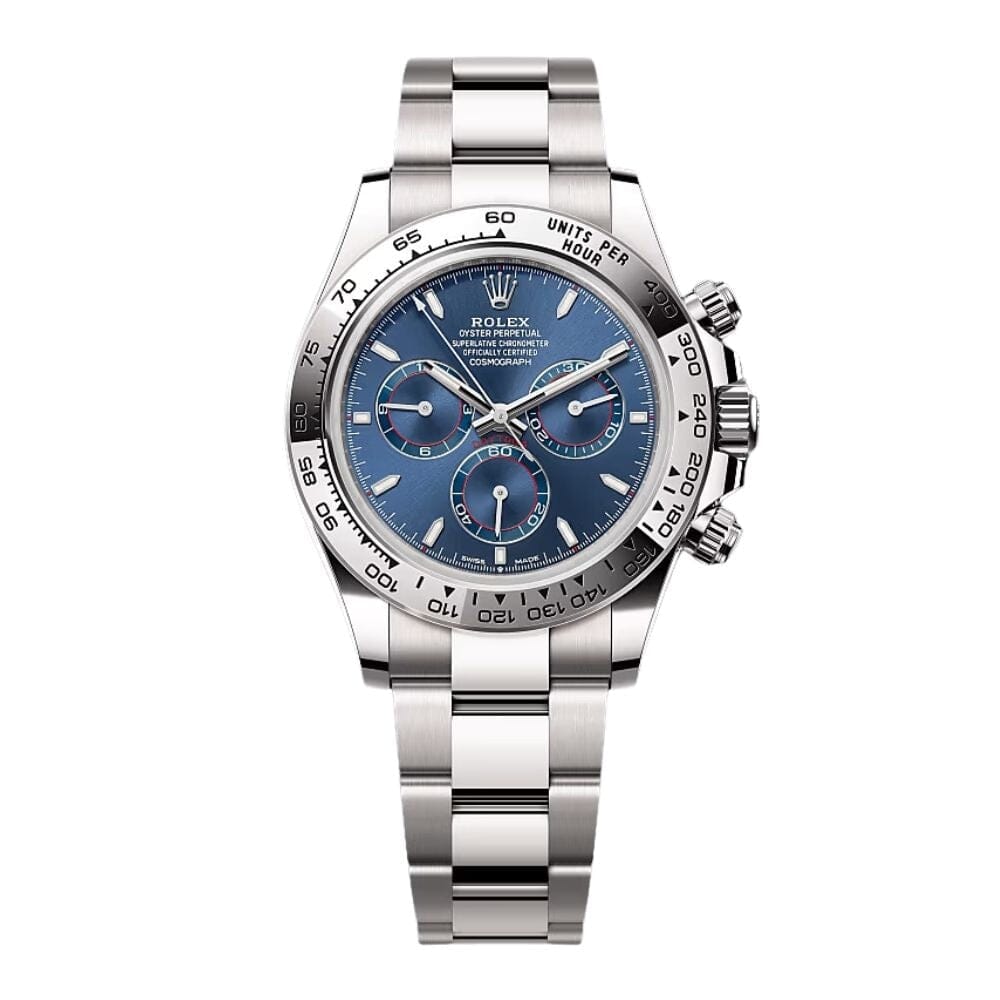 Rolex Daytona 126509 White Gold With Blue Dial