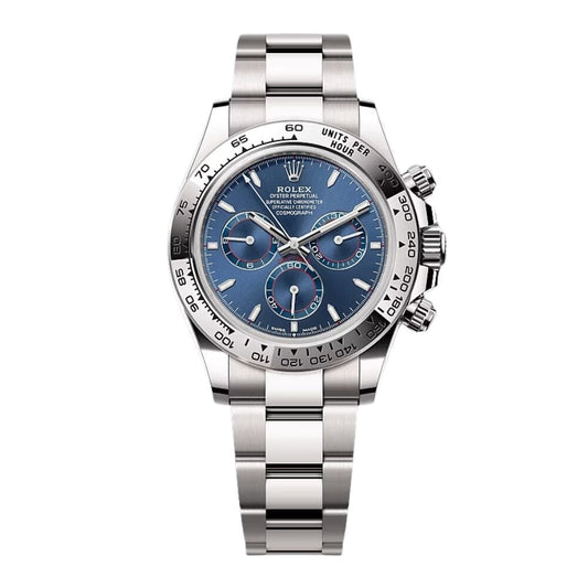 Rolex Daytona 126509 White Gold With Blue Dial