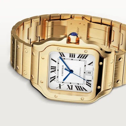 Cartier Santos Gold Men's Watch