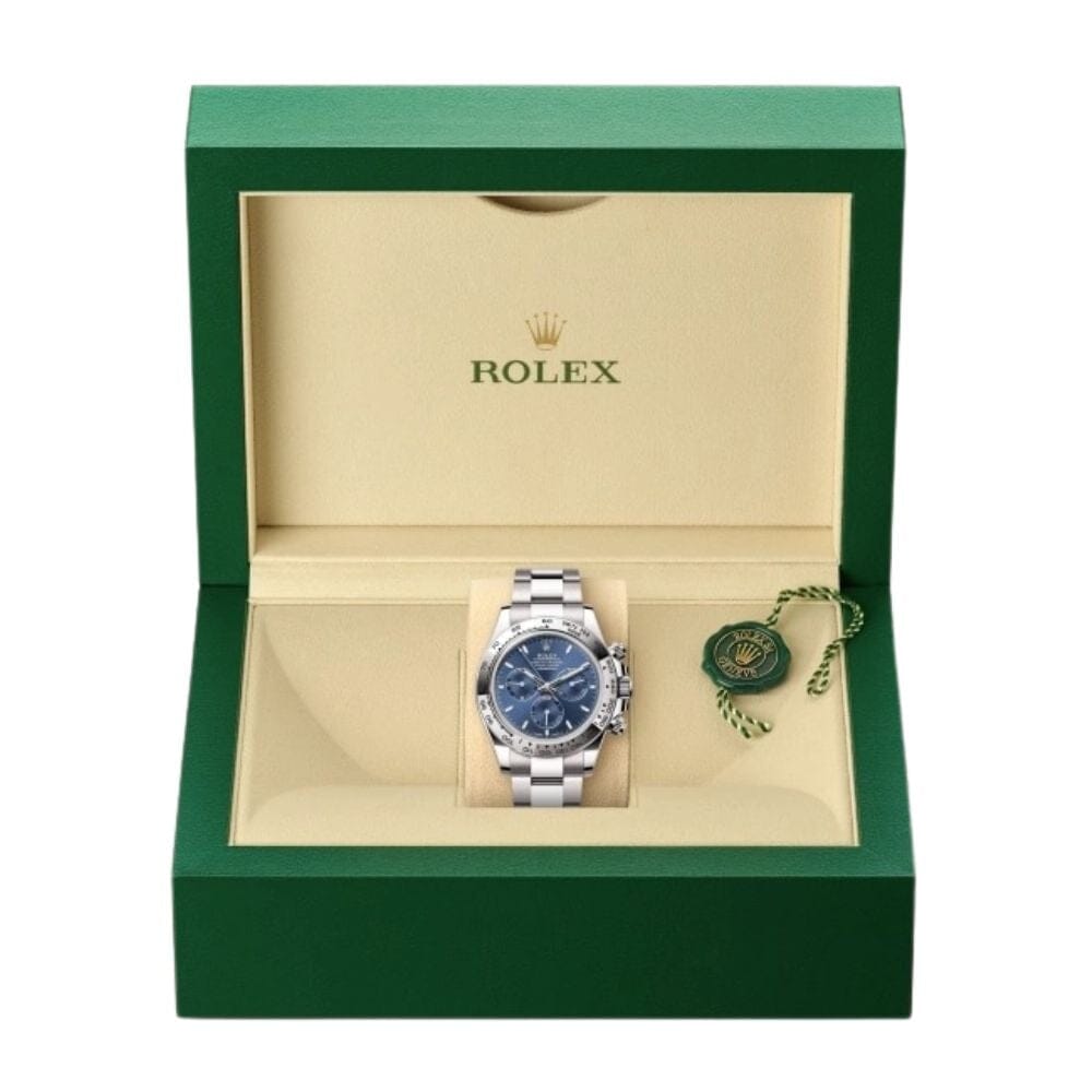 Rolex Daytona 126509 White Gold With Blue Dial