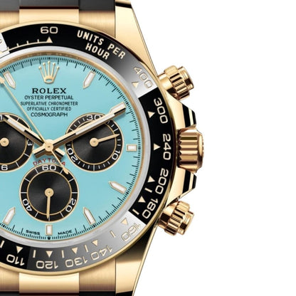 Rolex Daytona 126518LN "Turquoise Blue" Men's Chronograph