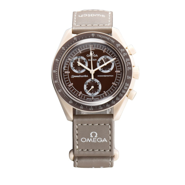 Omega X Swatch Speedmaster Moonswatch "mission to Jupiter" Chronograph