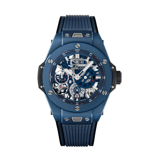 Hublot Big Bang MECA-10 Ceramic Blue 45mm Men's Chronograph