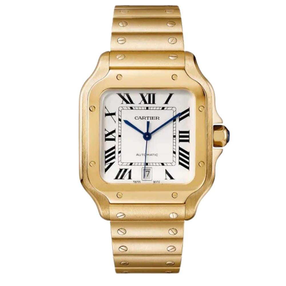 Cartier Santos Gold Men's Watch