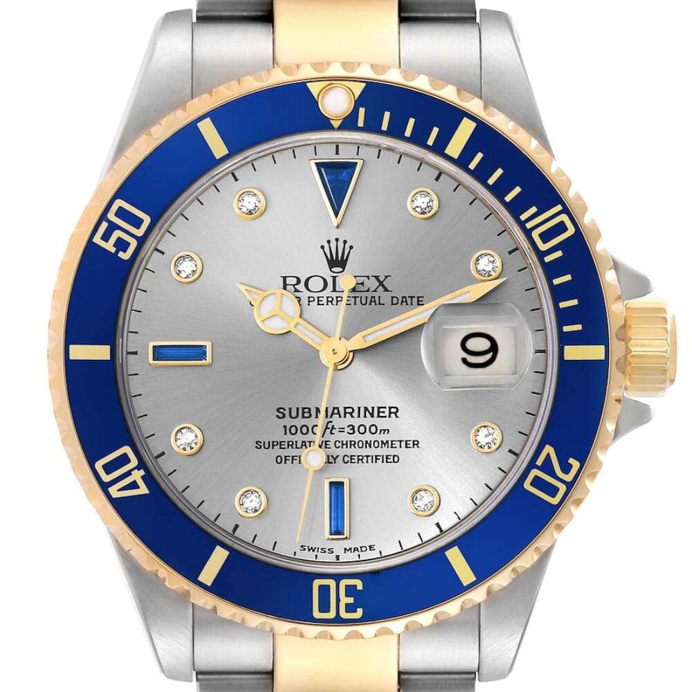 Rolex Submariner 16613 "Sultan Silver" Luxury Watch