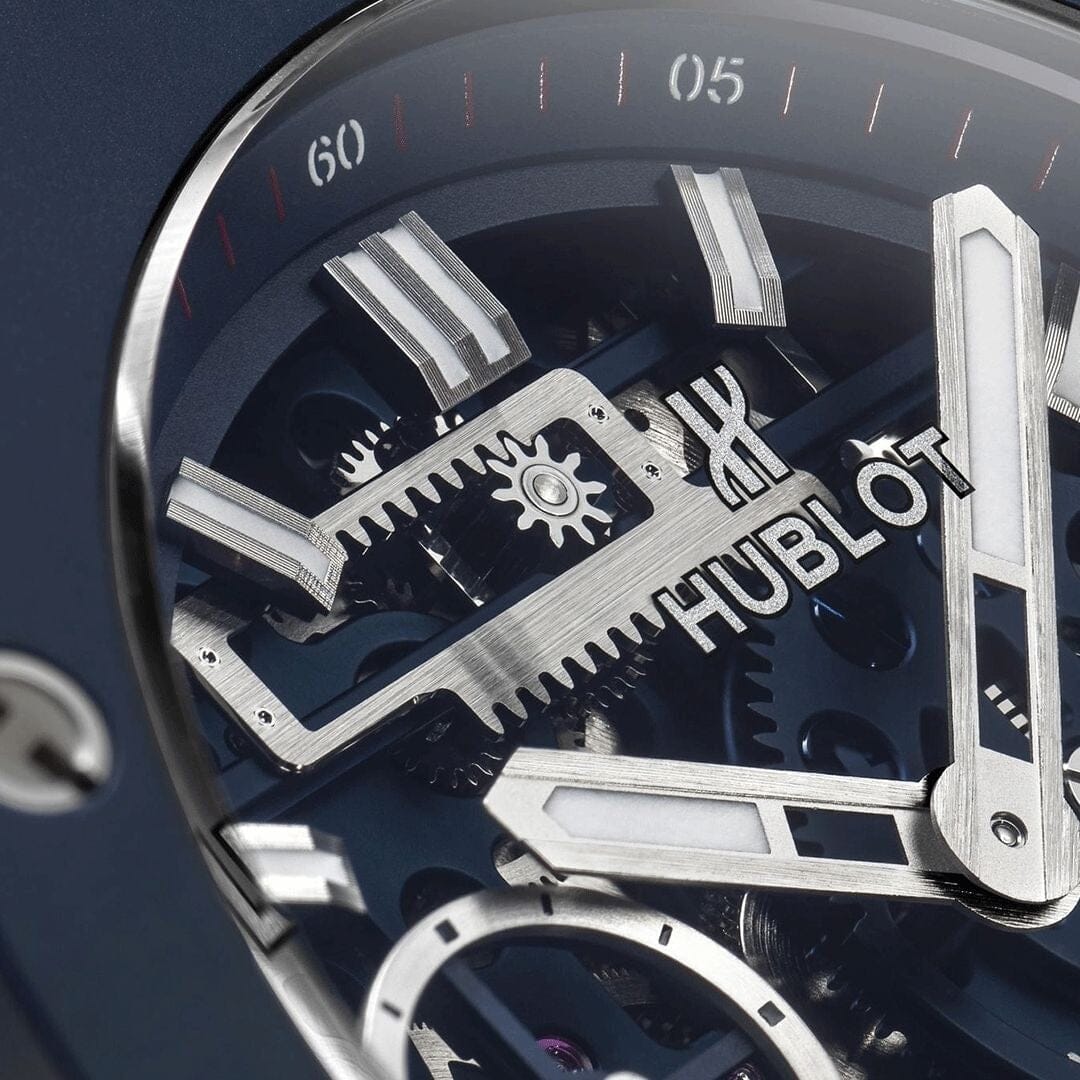 Hublot Big Bang MECA-10 Ceramic Blue 45mm Men's Chronograph