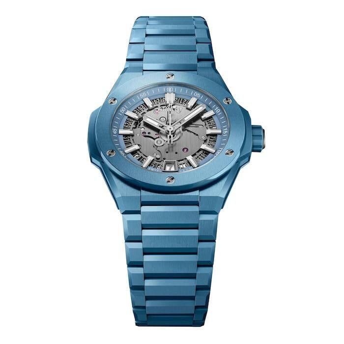 Hublot Big Bang UNICO Integrated Time Only, Sky Blue Ceramic, 42 mm