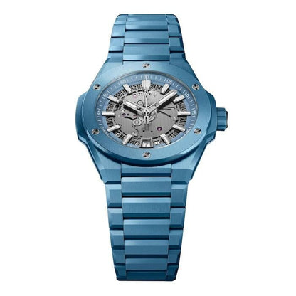 Hublot Big Bang UNICO Integrated Time Only, Sky Blue Ceramic, 42 mm