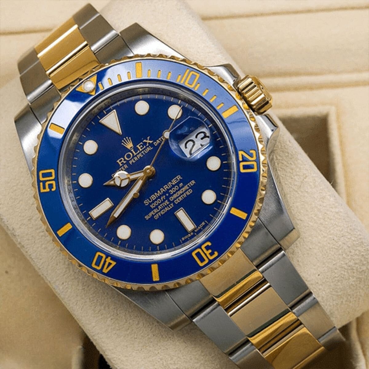 Rolex Submariner Date 126613LB "Bluesy" Men's Watch