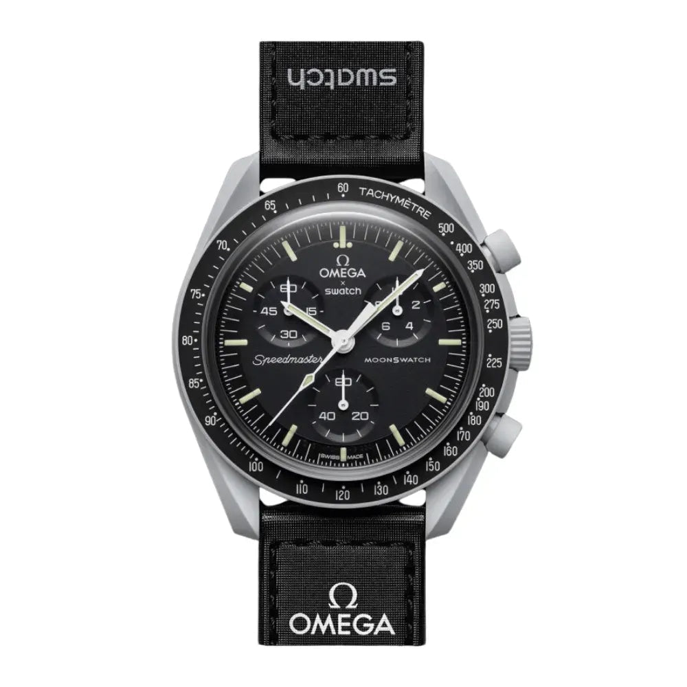 Omega X Swatch Speedmaster Moonswatch "Mission to the Moon" Chronograph