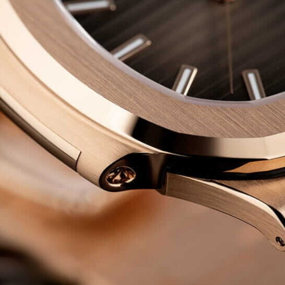 Patek Philippe Nautilus Chronograph 5980/1R-001 Rose Gold Black Dial