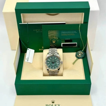 Rolex Sky-Dweller Green Dial 336934-0001