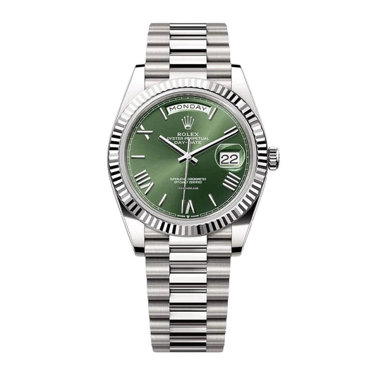 Rolex Day-Date 228239-0033 "Green Dial"