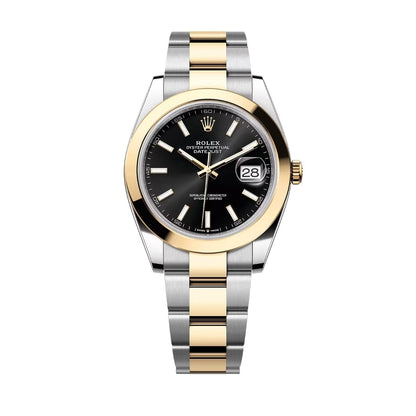 Rolex Datejust Yellow Gold Black Dial 126303