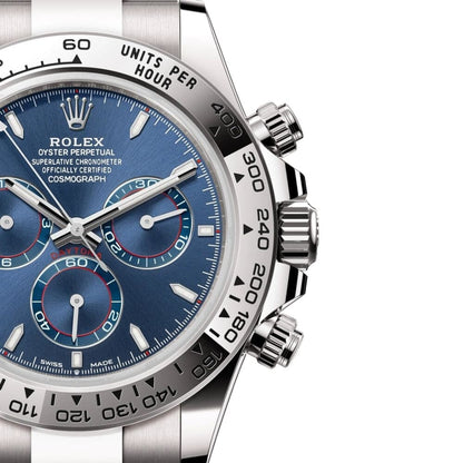 Rolex Daytona 126509 White Gold With Blue Dial
