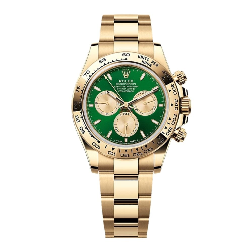 Rolex Daytona 126508 "Yellow Gold Green"