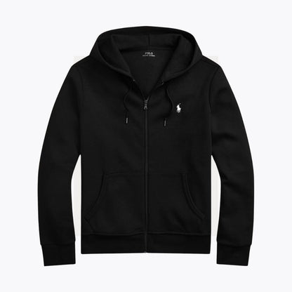 Ralph Lauren Double-Knit Full-Zip Hoodie