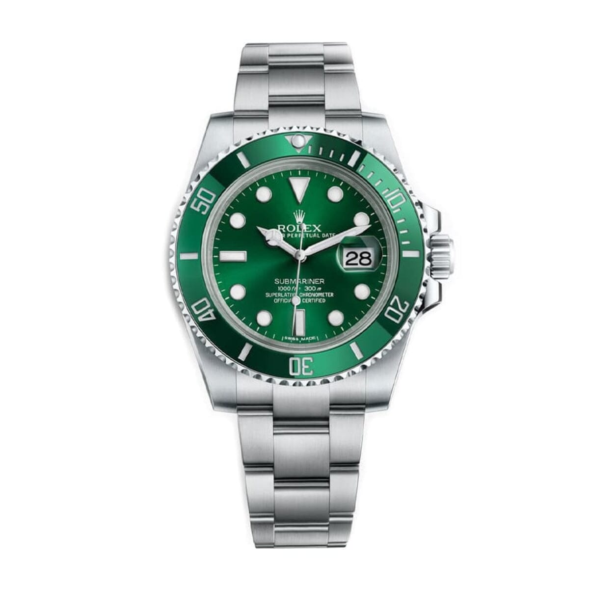 Rolex Submariner Date 116610LV "Hulk" Men's Watch