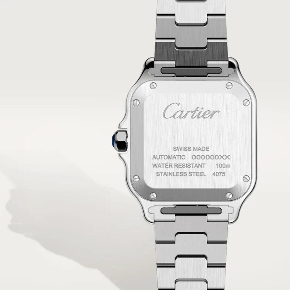 Cartier Santos Classic Silver Men's Watch