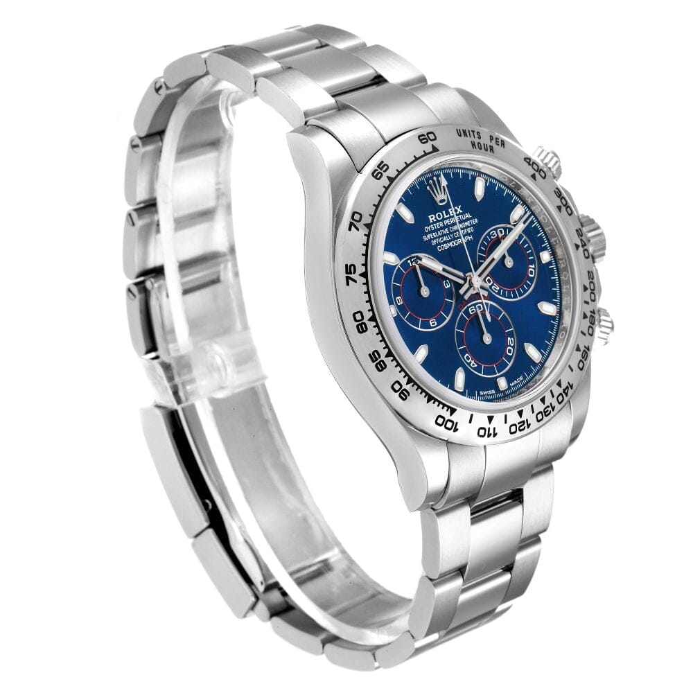 Rolex Daytona 126509 White Gold With Blue Dial
