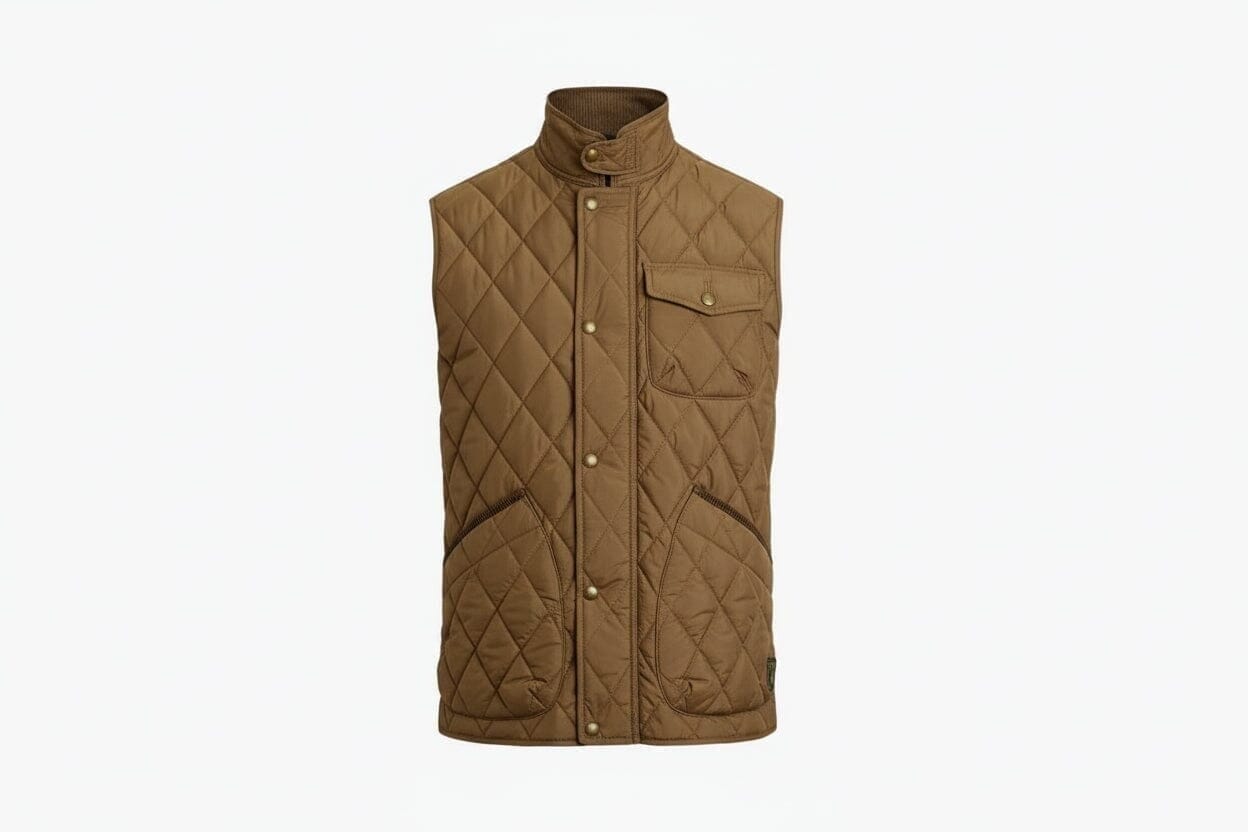 Ralph Lauren Beaton Quilted Utility Vest