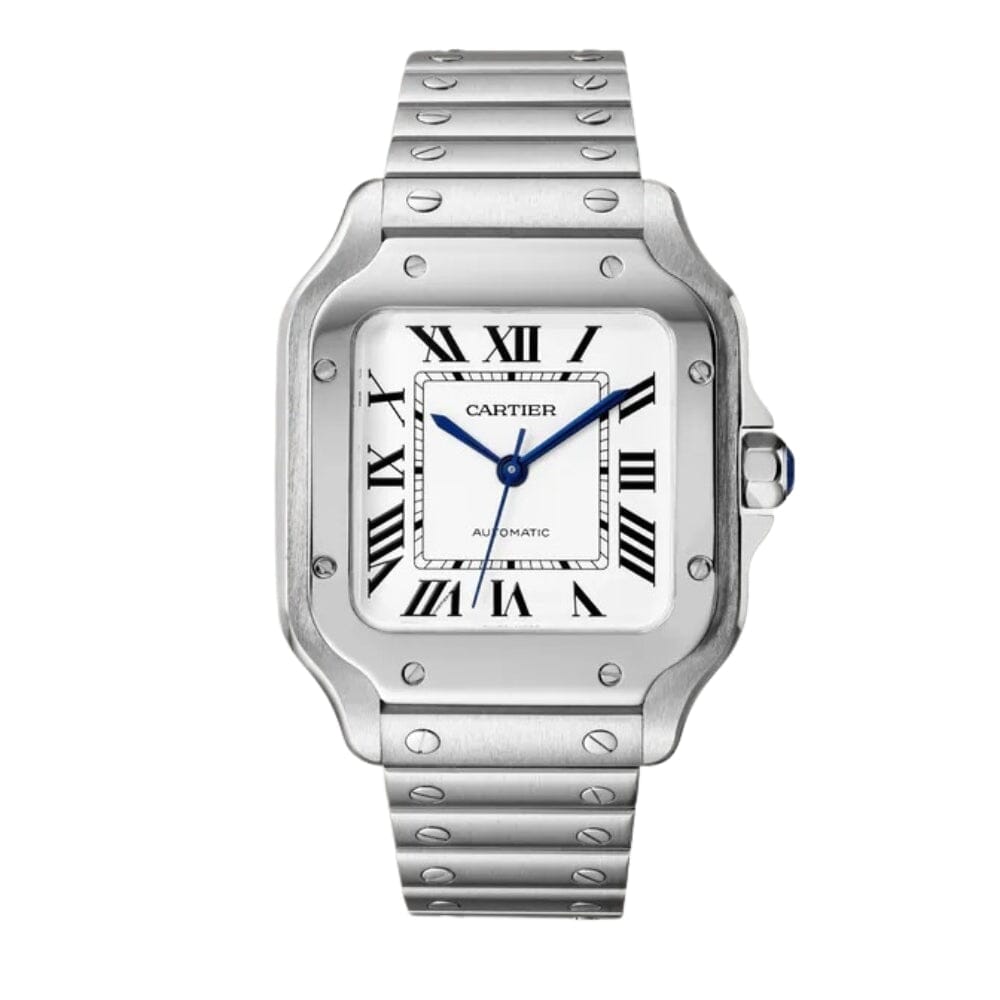 Cartier Santos Classic Silver Men's Watch