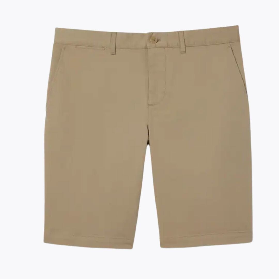 Lacoste Men's Chino Shorts Slim Fit Stretch Cotton
