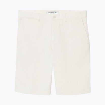 Lacoste Men's Chino Shorts Slim Fit Stretch Cotton