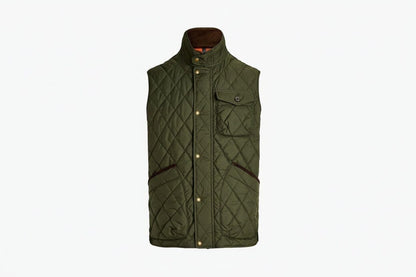Ralph Lauren Beaton Quilted Utility Vest
