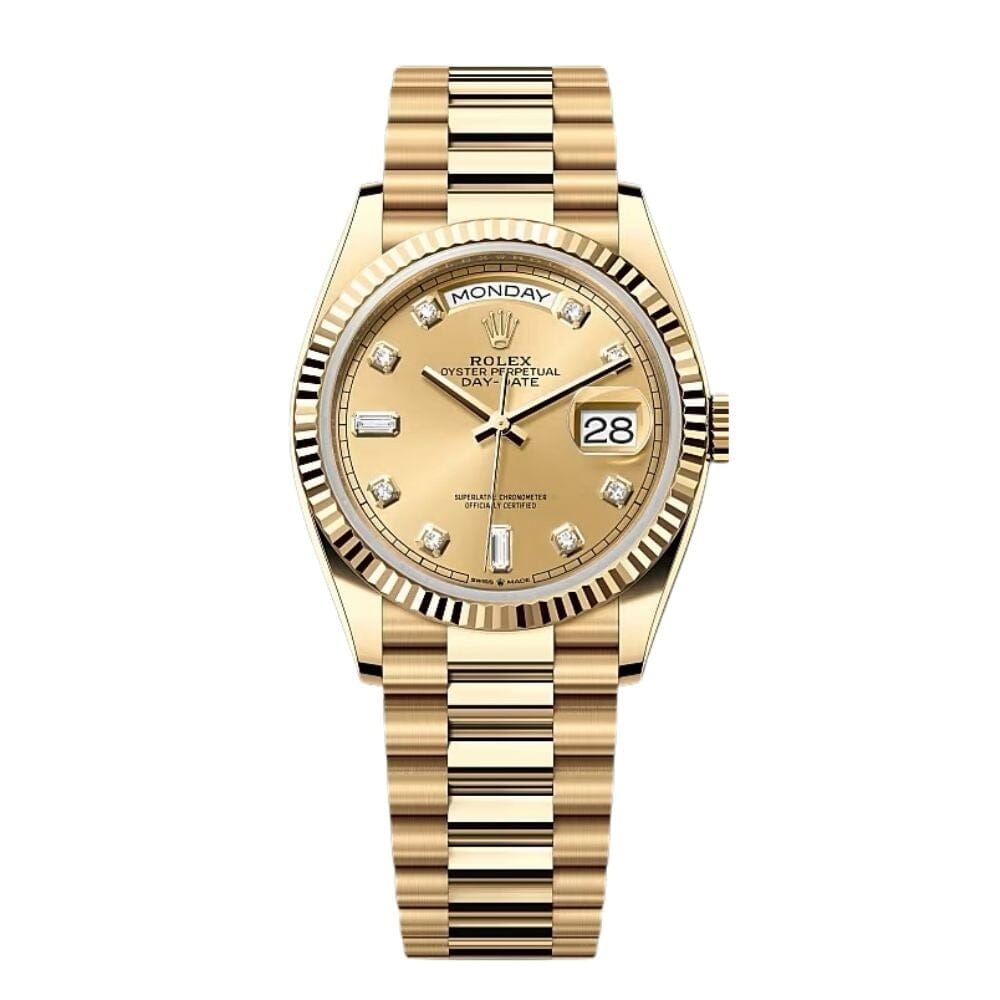 Rolex Day-Date Diamond 128238 Yellow Gold