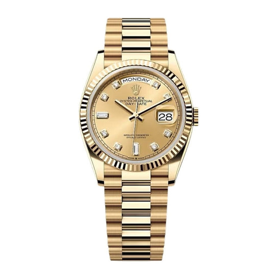 Rolex Day-Date Diamond 128238 Yellow Gold